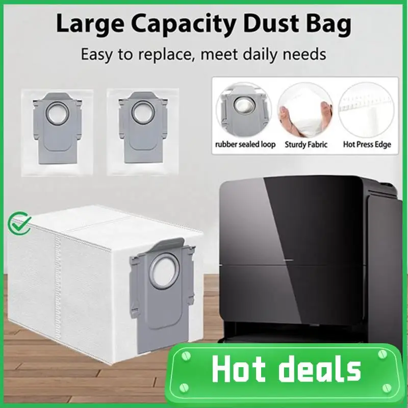B69A 8PCS Vacuum Dust Bag Fit Forroborock Saros 10/G30/S9 Maxv Ultra/S90ver/A1460RR Vacuum Cleaner Replacement
B69A 8PCS Vacuum Dust Bag Fit Forroborock Saros 10/G30/S9 Maxv Ultra/S90ver/A1460RR Vacuum Cleaner Replacement