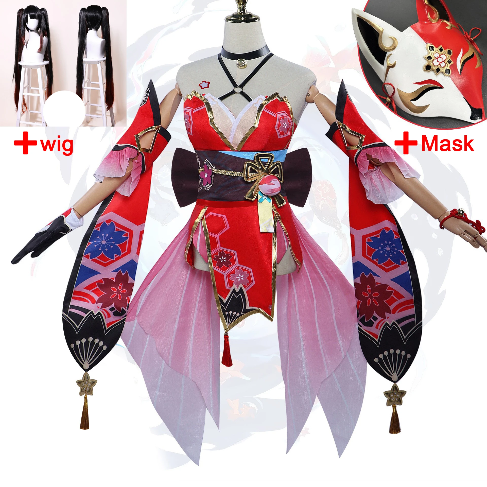 Honkai Star Rail Sparkle Cosplay Costume Full Set Mask Wig Women Role Play Outfit Halloween Carnival Dress for Honkai Star Rail 
Honkai Star Rail Sparkle Cosplay Costume Full Set Mask Wig Women Role Play Outfit Halloween Carnival Dress for Honkai Star Rail