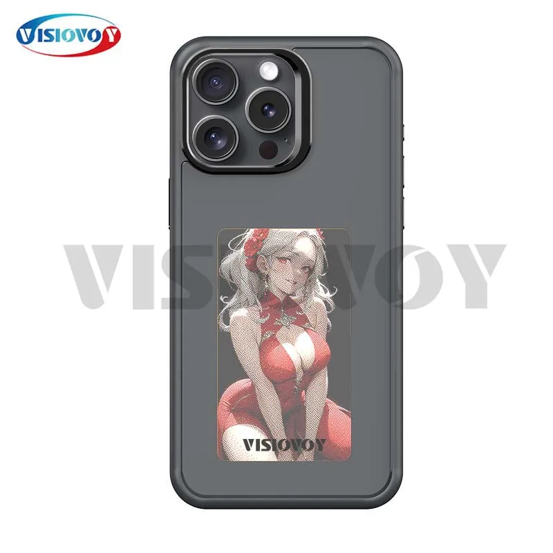 New-tech 4 Color Screen Phone Case For iPhone 15 14 13 Pro Max DIY Phone Covers NFC Function Back Protective Fundas Battery Free
New-tech 4 Color Screen Phone Case For iPhone 15 14 13 Pro Max DIY Phone Covers NFC Function Back Protective Fundas Battery Free