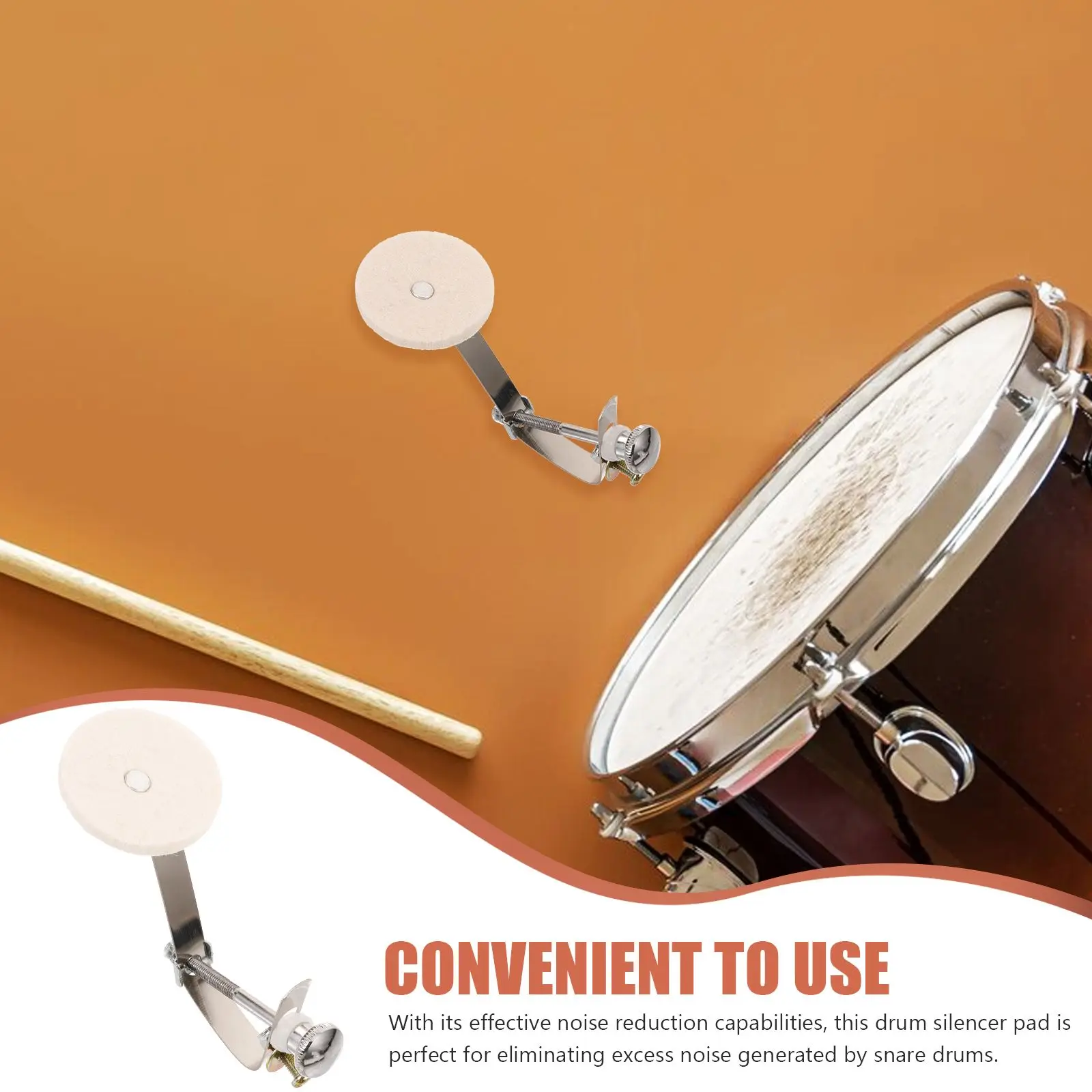 Snare Drum Pad Dampening Muffler Pads Metal Dampeners Cushions Mute Silencers Soundproof Supplies for
Snare Drum Pad Dampening Muffler Pads Metal Dampeners Cushions Mute Silencers Soundproof Supplies for