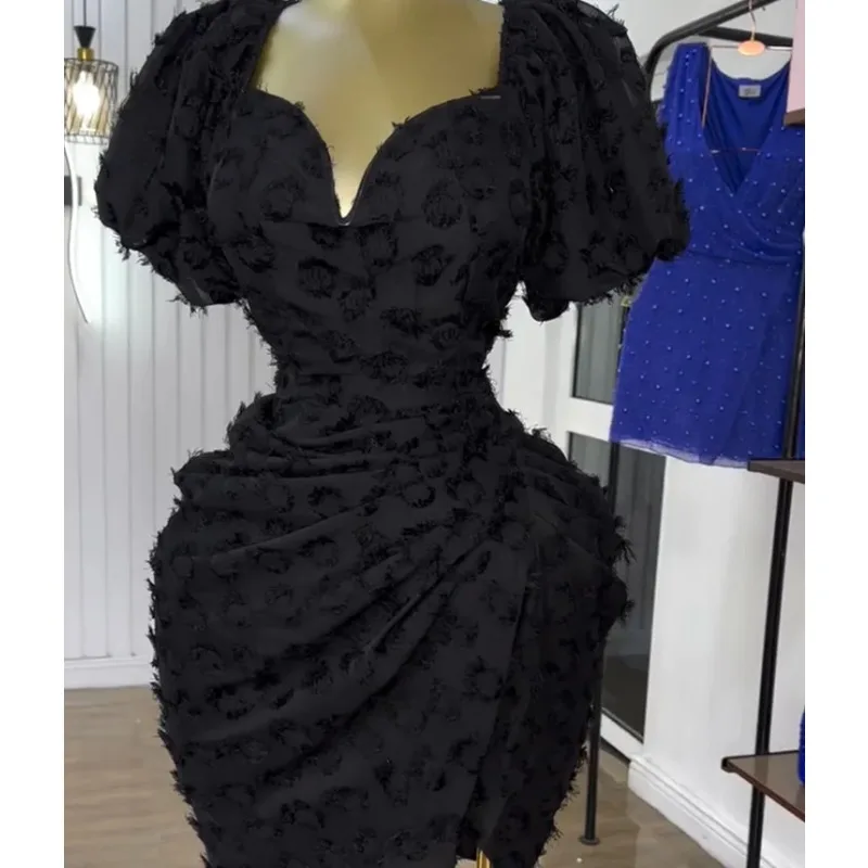 Women's Evening Dress 2025 Spring Summer New Sexy V-Neck Bubble Sleeves High Waist Slimming Puff Mini Dress Skinny Short Skirt
Women's Evening Dress 2025 Spring Summer New Sexy V-Neck Bubble Sleeves High Waist Slimming Puff Mini Dress Skinny Short Skirt