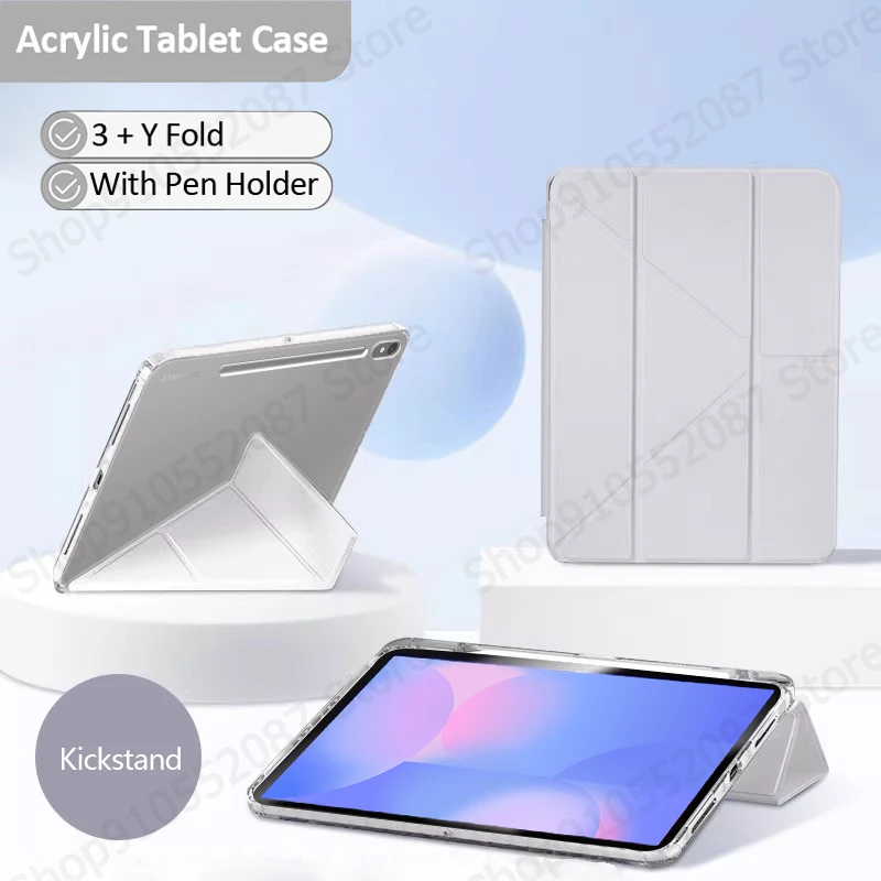 Чехол для Samsung Tab S10 FE Plus с держателем для карандашей Smart Folio, акриловая задняя подставка, чехол для Galaxy Tab S10 FE Plus 13,1
Чехол для Samsung Tab S10 FE Plus с держателем для карандашей Smart Folio, акриловая задняя подставка, чехол для Galaxy Tab S10 FE Plus 13,1
