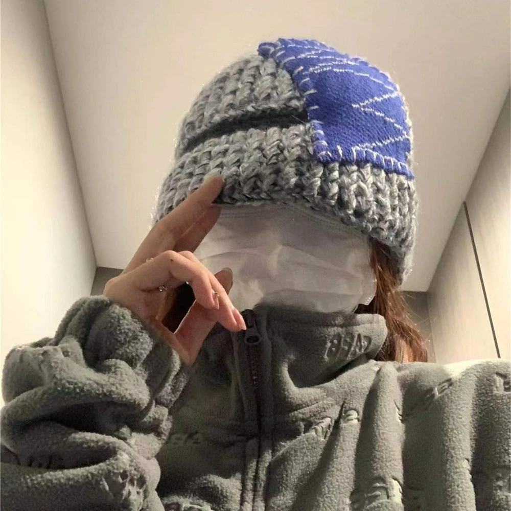 2022 Winter Warm Wool Cap Handmade Vintage Patch Knitted Cap Women's Wool Fleece Skullies Beanie Cap Unisex Bucket Fishing Cap
2022 Winter Warm Wool Cap Handmade Vintage Patch Knitted Cap Women's Wool Fleece Skullies Beanie Cap Unisex Bucket Fishing Cap