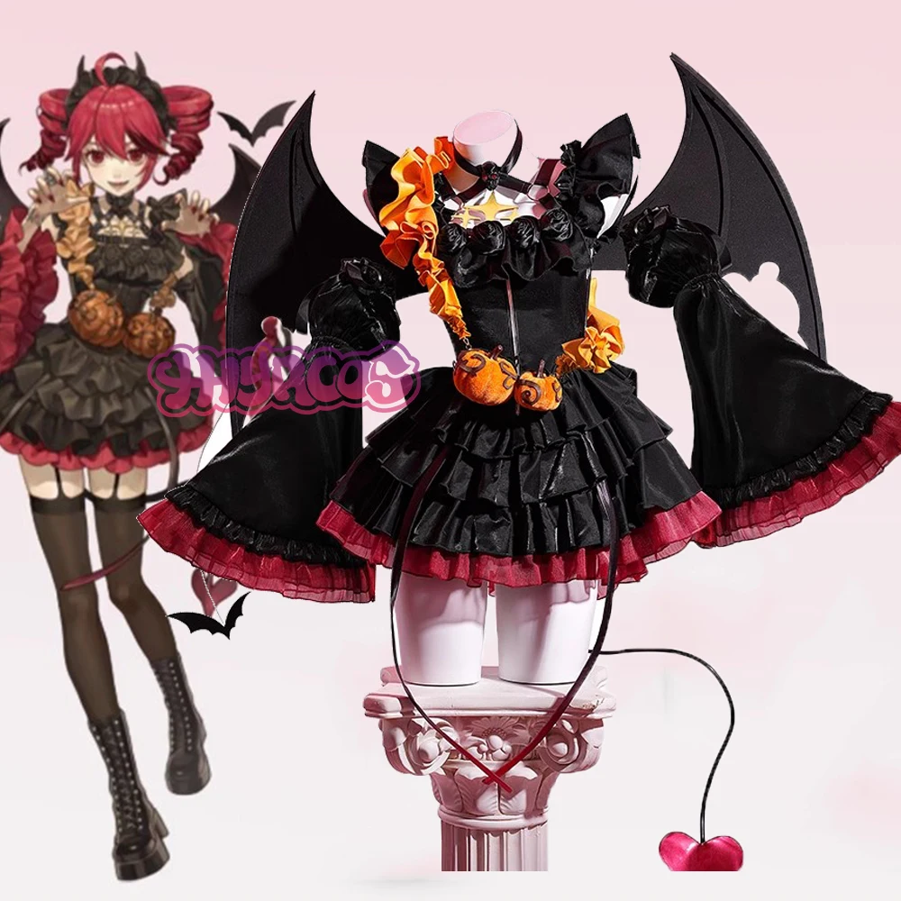 Аниме Collab Serie: Mikku Косплей Дьявол Тето Косплей Костюм с крылом Хэллоуин Косплей Костюм Парик Обувь Аксессуар Маленький дьявол
Аниме Collab Serie: Mikku Косплей Дьявол Тето Косплей Костюм с крылом Хэллоуин Косплей Костюм Парик Обувь Аксессуар Маленький дьявол