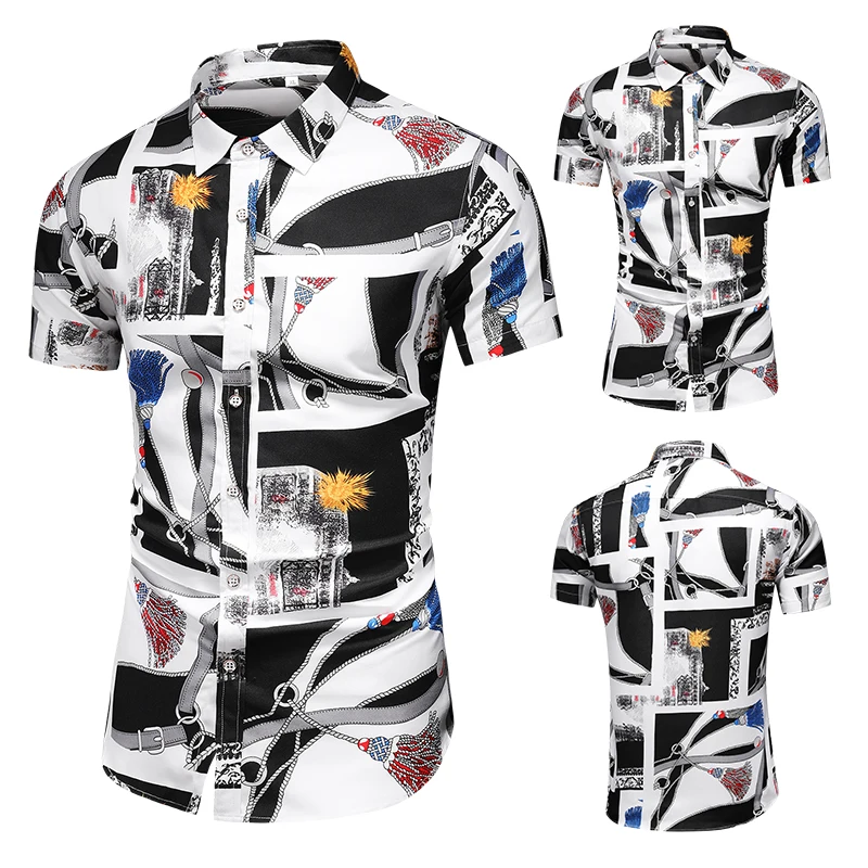 Hawiian Shirts Men Designer Clothes Art Fringe Printed Short Sleeve Camisas Tropicales Hombre Korean Fashion Mens Vintage Shirt
Hawiian Shirts Men Designer Clothes Art Fringe Printed Short Sleeve Camisas Tropicales Hombre Korean Fashion Mens Vintage Shirt