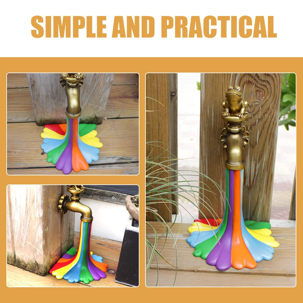 Simulation Resin Faucet Craft Retro Decorative Rainbow Faucet Desktop Ornament Office Room Table Decor Festival Gift
Simulation Resin Faucet Craft Retro Decorative Rainbow Faucet Desktop Ornament Office Room Table Decor Festival Gift