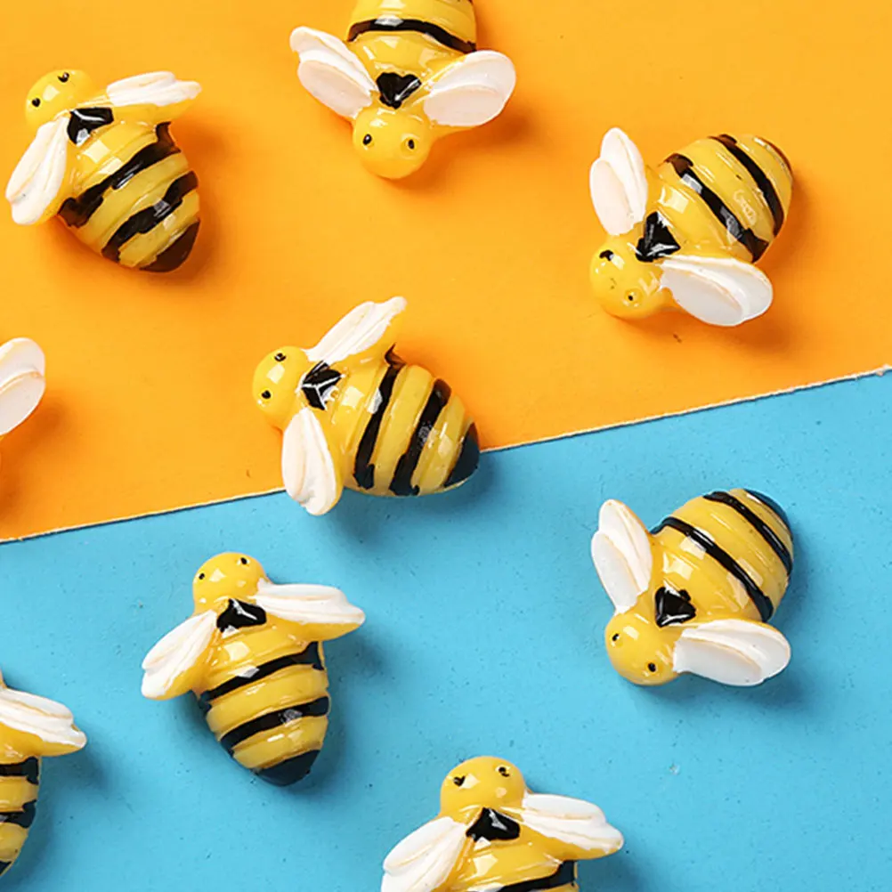 25pcs Mini Resin Bee CharmsBees for Craft Decoration Phone Case Accessories DIY Ornaments Lightweight
25pcs Mini Resin Bee CharmsBees for Craft Decoration Phone Case Accessories DIY Ornaments Lightweight