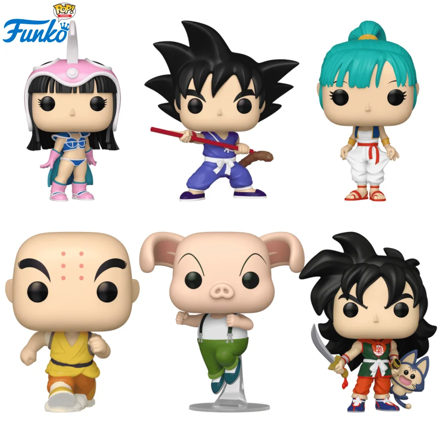 Dragon Ball Funko Pop Anime & Manga Goku with Nyoibou Bulma ChiChi Peripheral Figurines Toys for Boys Gift Collectible Ornaments
Dragon Ball Funko Pop Anime & Manga Goku with Nyoibou Bulma ChiChi Peripheral Figurines Toys for Boys Gift Collectible Ornaments