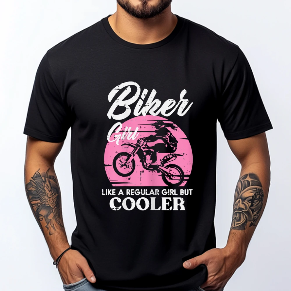 Biker Girl Like Regular But Cooler Motorcycle Blue And White Graphic T Shirts Luxury Designer Man Tops Tees
Biker Girl Like Regular But Cooler Motorcycle Blue And White Graphic T Shirts Luxury Designer Man Tops Tees