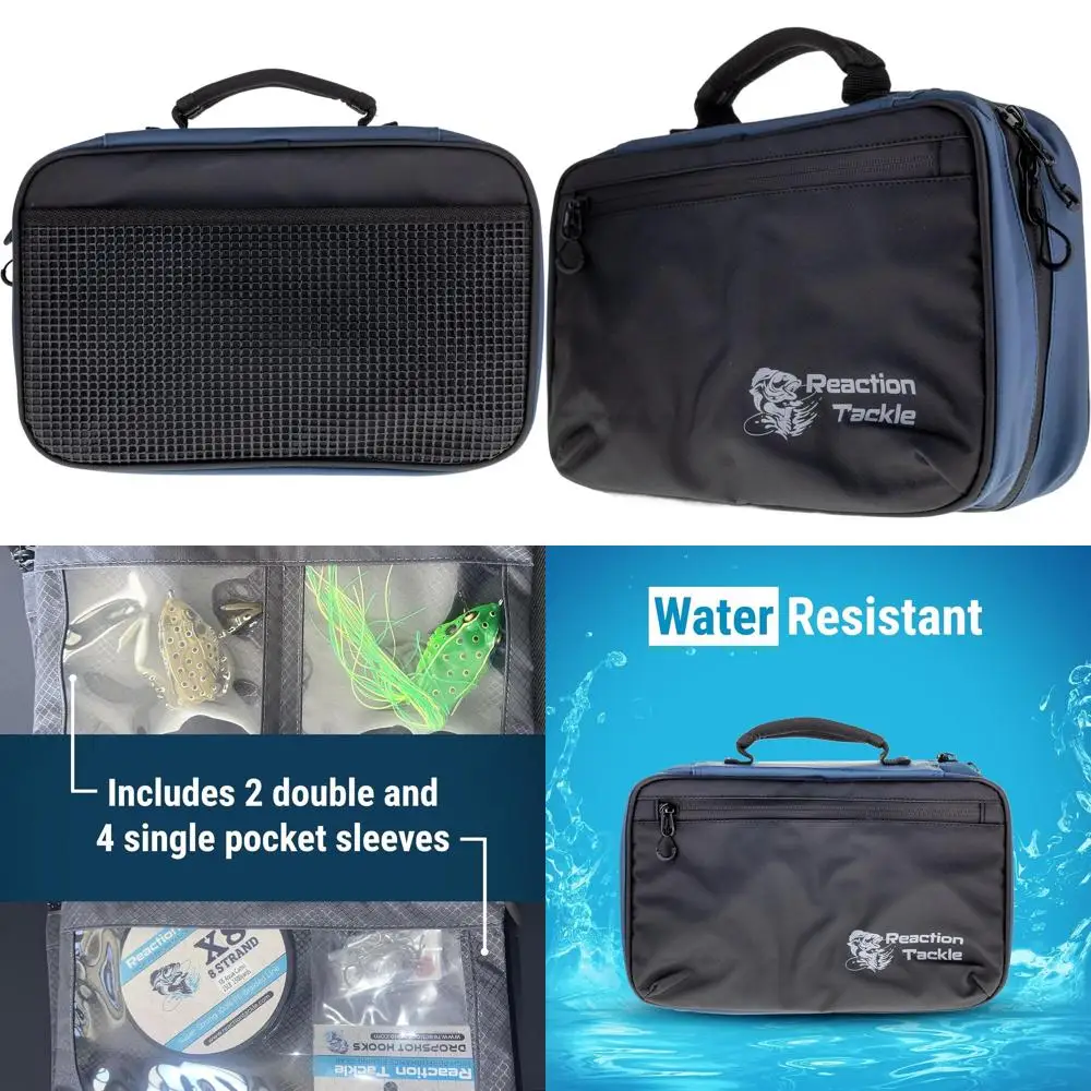 Премиальный водонепроницаемый мягкий пластиковый держатель для приманок - универсальный органайзер для рыболовных снастей для морской и пресноводной рыбалки, идеально подходит для ловли баса, кайюна.
Премиальный водонепроницаемый мягкий пластиковый держатель для приманок - универсальный органайзер для рыболовных снастей для морской и пресноводной рыбалки, идеально подходит для ловли баса, кайюна.