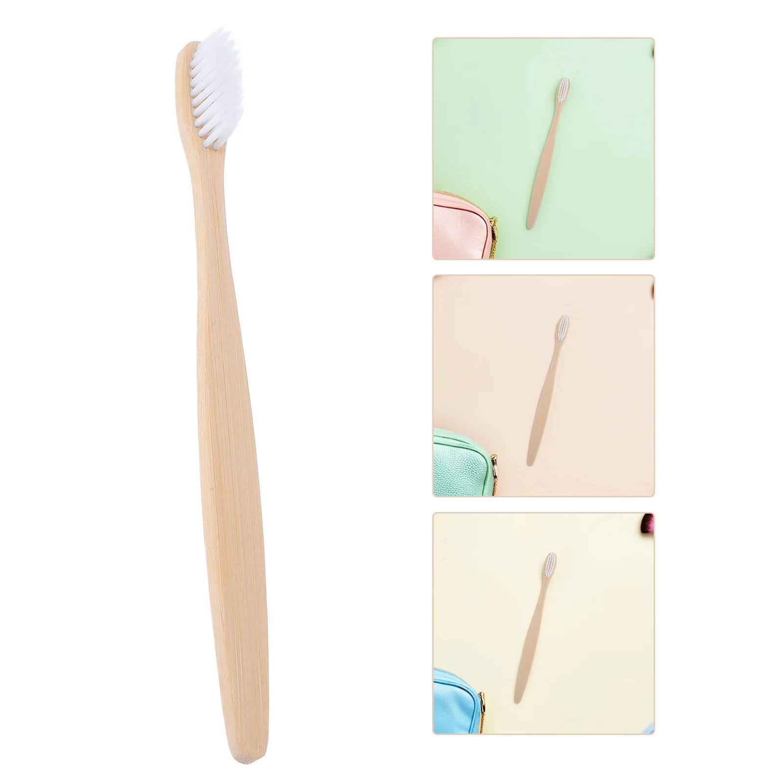 24Pcs Bamboo Toothbrush Soft Brush Adults Portable Camping Travel Toothbrush Hotel Household Use Bamboo Tooth Brush
24Pcs Bamboo Toothbrush Soft Brush Adults Portable Camping Travel Toothbrush Hotel Household Use Bamboo Tooth Brush
