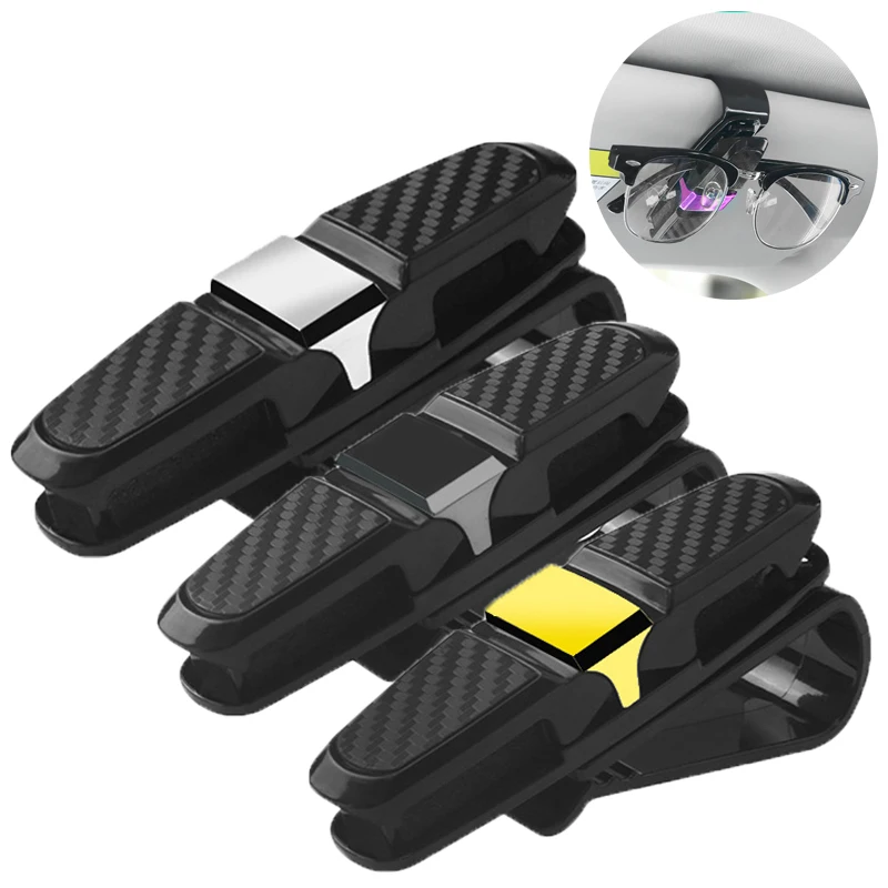 Auto Sun Visor Glasses Holder 180° Rotation Car Card Ticket Holder Car Glasses Case Sunglasses Clip Auto Interior Accessories
Auto Sun Visor Glasses Holder 180° Rotation Car Card Ticket Holder Car Glasses Case Sunglasses Clip Auto Interior Accessories