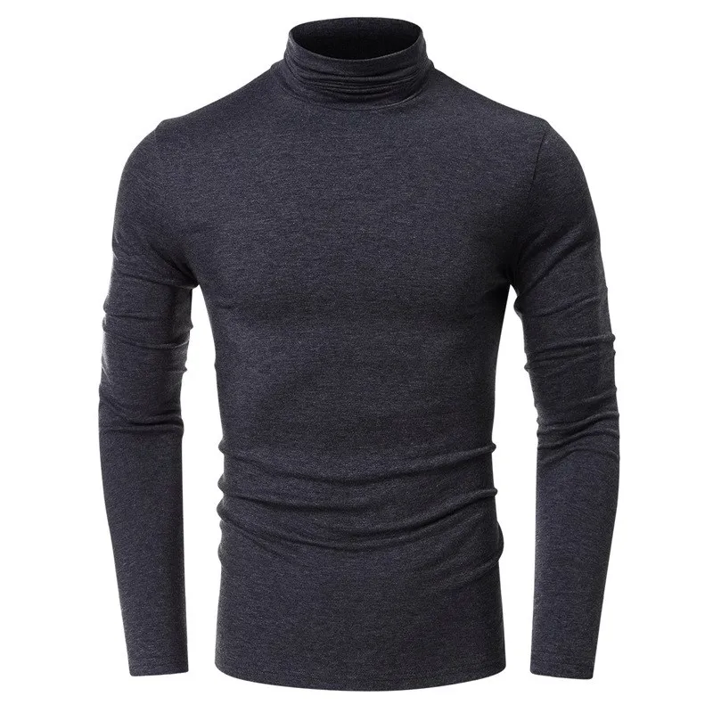 Men's High Neck Base Layer Tee Punk Style Tops Skin-friendly Breathable Long Sleeve Cotton T-shirt for Daily Wear
Men's High Neck Base Layer Tee Punk Style Tops Skin-friendly Breathable Long Sleeve Cotton T-shirt for Daily Wear