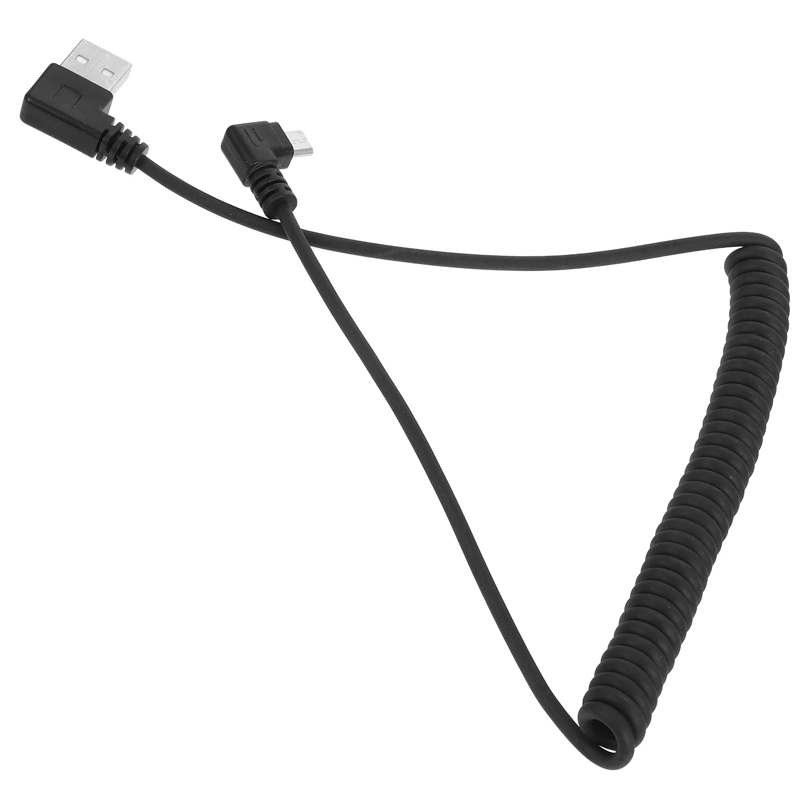 Spring Data Cable Micro USB Coiled Cord Dual Connectors Fast Charge Smart Devices Compatibility Car Use
Spring Data Cable Micro USB Coiled Cord Dual Connectors Fast Charge Smart Devices Compatibility Car Use