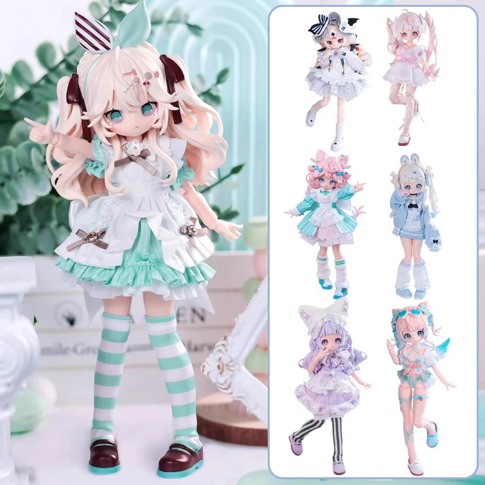 ONEMORE Sugary Girls 1/8 MJD Doll Blind Box Movable Joint Action Anime Figure Trendy Toy Ornament lucky Box Surprise Girl Gift
ONEMORE Sugary Girls 1/8 MJD Doll Blind Box Movable Joint Action Anime Figure Trendy Toy Ornament lucky Box Surprise Girl Gift