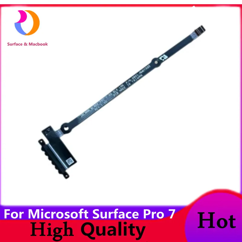 Keyboard Cable Suitable For Microsoft Surface Pro 7 Silver Black 1866 keyboard Flex Cable Spare 0801-AMU1SQS
Keyboard Cable Suitable For Microsoft Surface Pro 7 Silver Black 1866 keyboard Flex Cable Spare 0801-AMU1SQS
