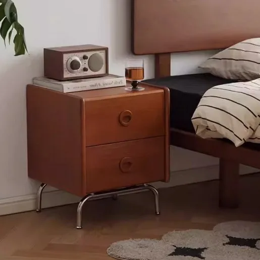 Nordic solid wood furniture bedroom antique bedside table small apartment vintage bedside cabinet locker
Nordic solid wood furniture bedroom antique bedside table small apartment vintage bedside cabinet locker