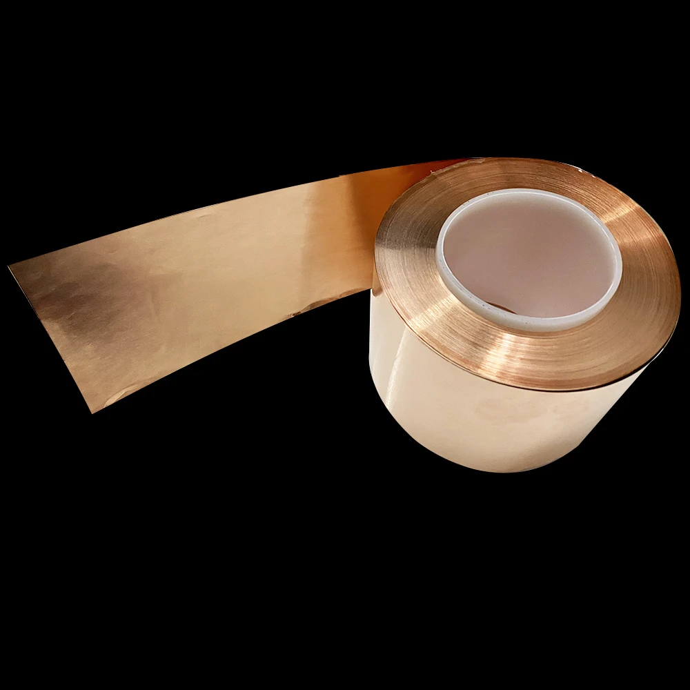 0.3mmx61mmx1000mm T2 Pure Copper Foil Tape Ground Copper Strip Width 61mm Thickness 0.3mm Double-sided Conductive Copper Plate
0.3mmx61mmx1000mm T2 Pure Copper Foil Tape Ground Copper Strip Width 61mm Thickness 0.3mm Double-sided Conductive Copper Plate