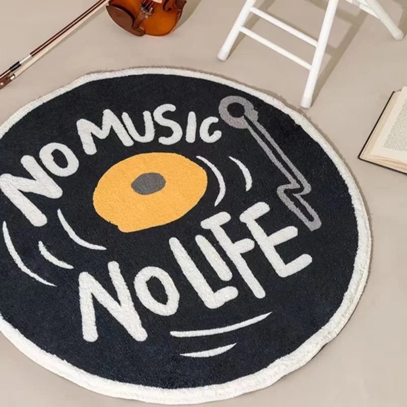 Retro Cd Disk Imitation Cashmere Round Mat Living Room Sofa Carpet Entrance Doormat Bathroom Anti-Slip Rug Girl Bedroom Decor
Retro Cd Disk Imitation Cashmere Round Mat Living Room Sofa Carpet Entrance Doormat Bathroom Anti-Slip Rug Girl Bedroom Decor