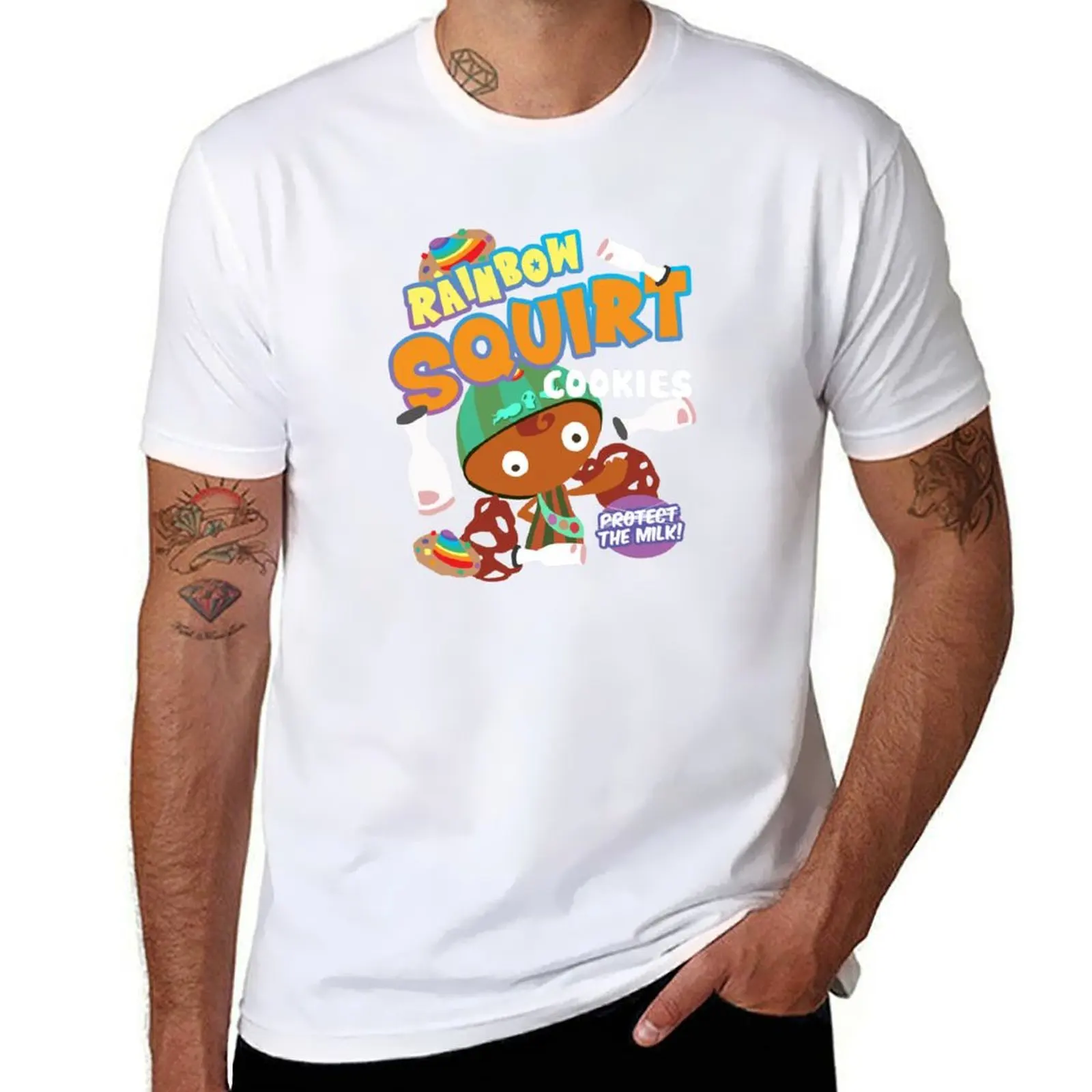 Will you buy some Rainbow Squirt Cookies Psychonauts T-Shirt graphics Blouse quick drying luxury clothes men
Will you buy some Rainbow Squirt Cookies Psychonauts T-Shirt graphics Blouse quick drying luxury clothes men