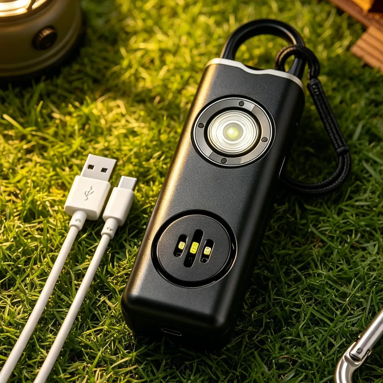 LED Strobe Rechargeable Bear Scare Horn,Loud 130db Alarm Sound,Practical Safety Gear For Outdoor Trekking Climbing And Hiking
LED Strobe Rechargeable Bear Scare Horn,Loud 130db Alarm Sound,Practical Safety Gear For Outdoor Trekking Climbing And Hiking