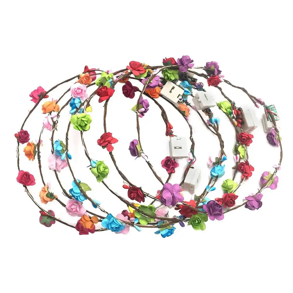 Glowing Flower Headbands 3 Pcs Headdress Wedding Party Accessories Flower Wreath Crown Elegant Design Photo Props
Glowing Flower Headbands 3 Pcs Headdress Wedding Party Accessories Flower Wreath Crown Elegant Design Photo Props