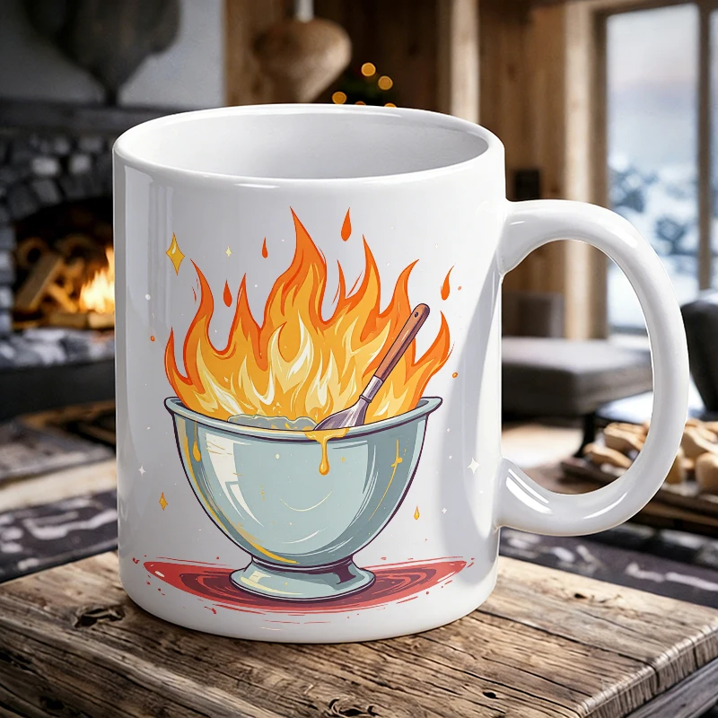 Vibrant Fire Bowl Print Mother's Day printed Mug
Vibrant Fire Bowl Print Mother's Day printed Mug