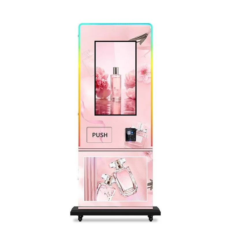 fully automatic unmanned shared perfume vending machine, commercial sample vending machine
fully automatic unmanned shared perfume vending machine, commercial sample vending machine
