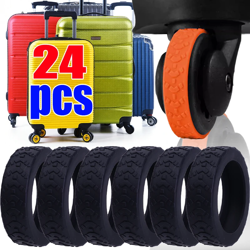2-24pcs High Quality Silicone Wheels Protector for Luggage Reduce Noise Travel Luggage Roller Cover Protector Luggage Accessorie
2-24pcs High Quality Silicone Wheels Protector for Luggage Reduce Noise Travel Luggage Roller Cover Protector Luggage Accessorie