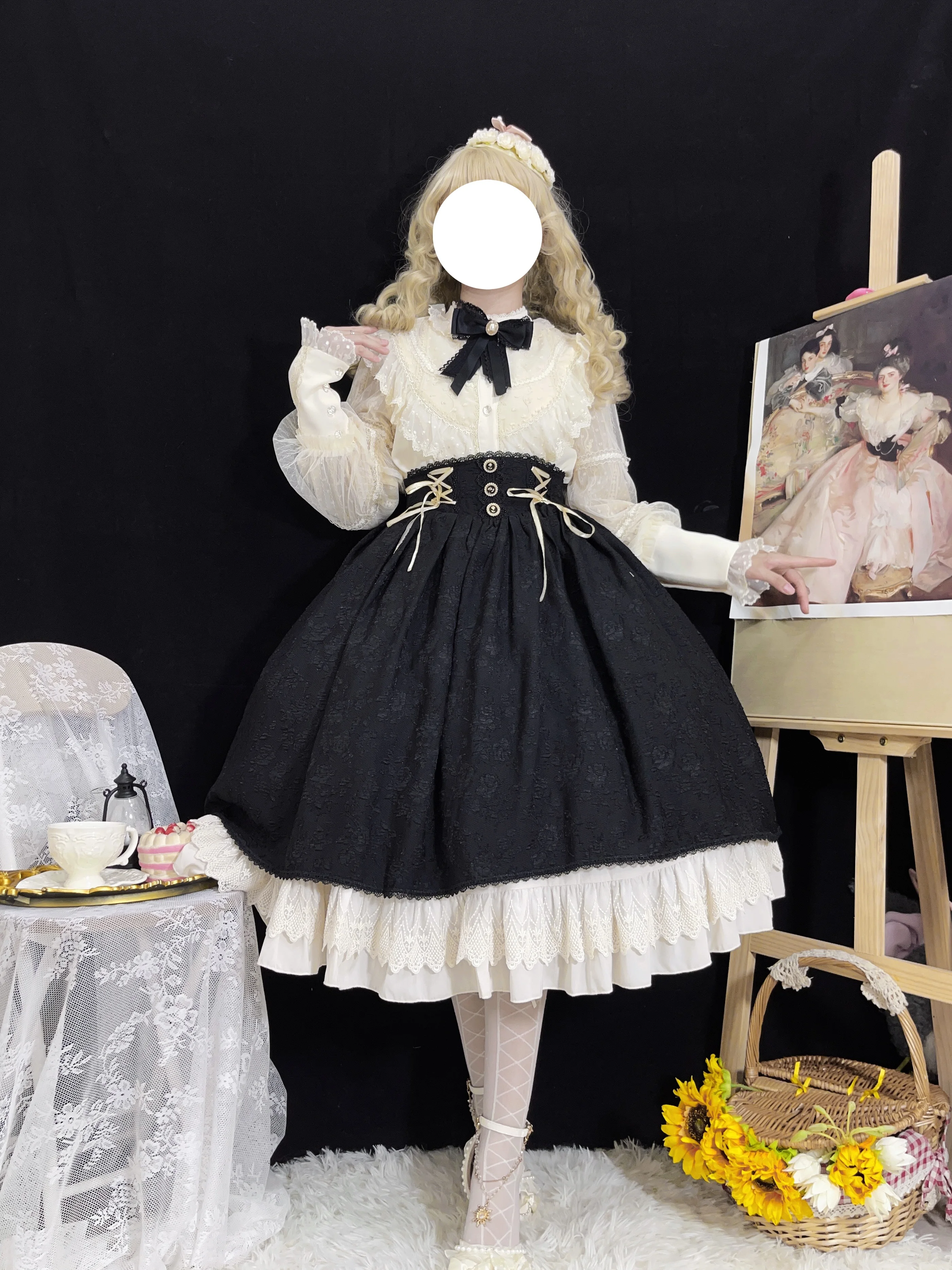 Оригинальная японская юбка миди в стиле кавайи, элегантная ретро-юбка с завышенной талией на шнуровке, длинная юбка в стиле лолита с лоскутным узором для женщин, модель 2026 года
Оригинальная японская юбка миди в стиле кавайи, элегантная ретро-юбка с завышенной талией на шнуровке, длинная юбка в стиле лолита с лоскутным узором для женщин, модель 2026 года