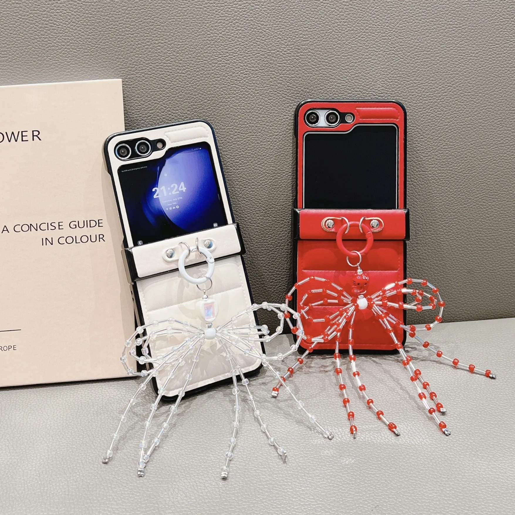 Красный, белый цвет, чехол для телефона из искусственной кожи с бантом для Samsung Galaxy Z Flip 7 6 5 4, защитный чехол для ZFlip5 ZFlip6 ZFlip7, чехол
Красный, белый цвет, чехол для телефона из искусственной кожи с бантом для Samsung Galaxy Z Flip 7 6 5 4, защитный чехол для ZFlip5 ZFlip6 ZFlip7, чехол