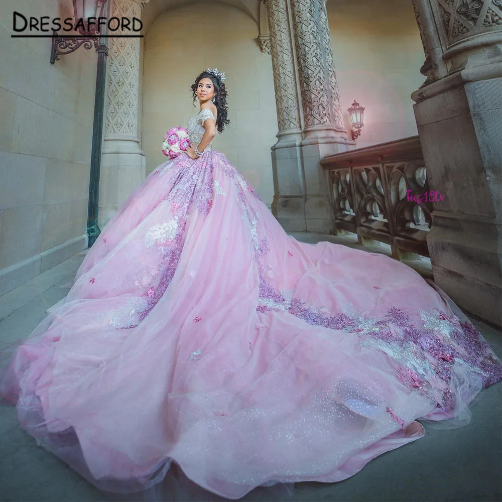 Блестящее фиолетовое бальное платье 2023, платья для Quinceanera, блестящие Аппликации, платья принцессы 15 лет, корсет для 15-го платья
Блестящее фиолетовое бальное платье 2023, платья для Quinceanera, блестящие Аппликации, платья принцессы 15 лет, корсет для 15-го платья