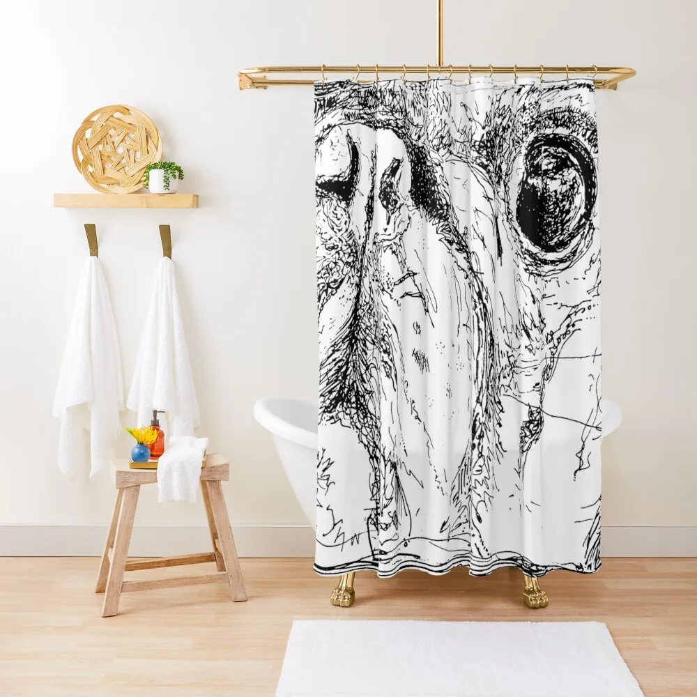 Close-Up Line Drawing of a Pug Shower Curtain Washable Waterproof Fabric Shower Window Bathroom Box Set For Bathroom Curtain
Close-Up Line Drawing of a Pug Shower Curtain Washable Waterproof Fabric Shower Window Bathroom Box Set For Bathroom Curtain