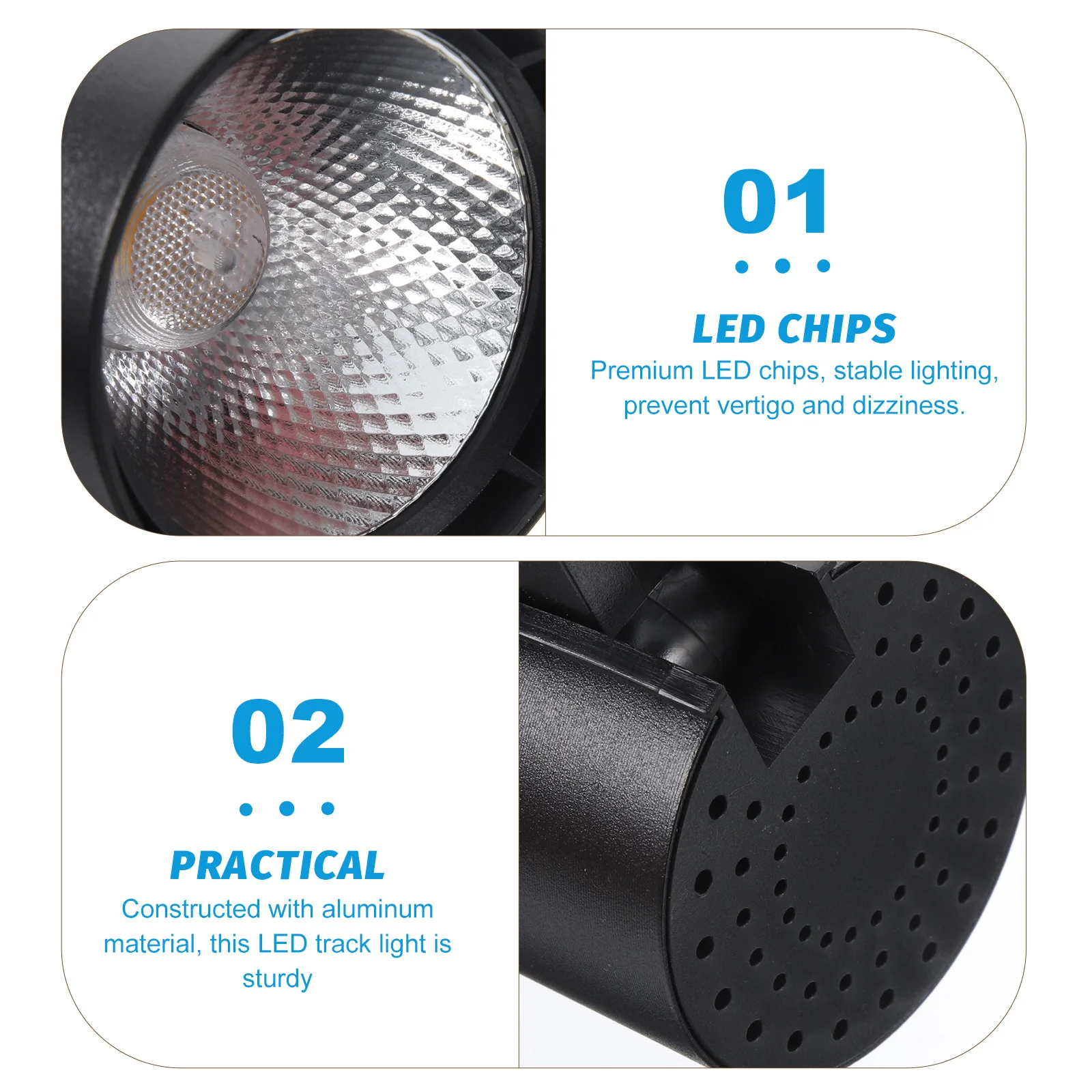 LED Track Light Spotlight Premium Chips Stable Lighting 90 360 Degree Adjustable Kitchen Living Room Dressing Cell Retail
LED Track Light Spotlight Premium Chips Stable Lighting 90 360 Degree Adjustable Kitchen Living Room Dressing Cell Retail