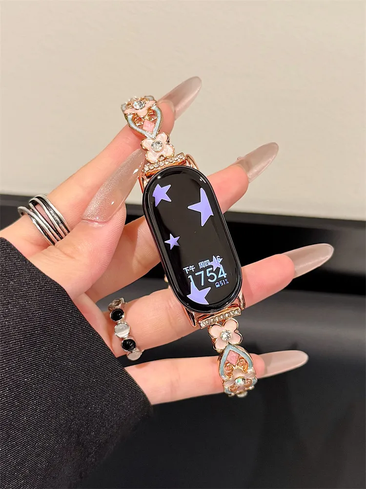 Adjustable chain strap suitable for Xiaomi Band 8Pro/9Pro,For Mi band 3/4/5/6/7,8/8NFC/9/9NFC/10/10NFC,For Redmi Watch5/4
Adjustable chain strap suitable for Xiaomi Band 8Pro/9Pro,For Mi band 3/4/5/6/7,8/8NFC/9/9NFC/10/10NFC,For Redmi Watch5/4