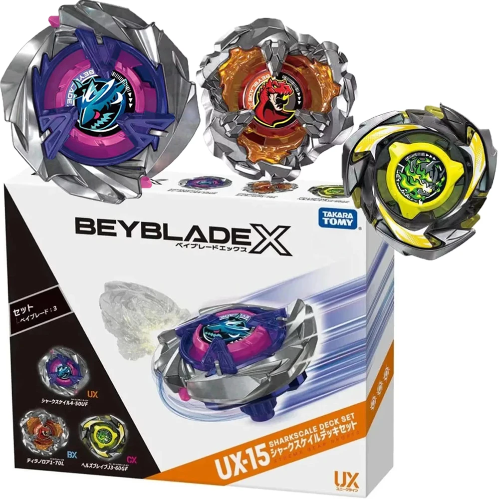Takara Tomy Bey X UX-15 Battle X Shark Scale Deck Blade Game Коллекционные карты
Takara Tomy Bey X UX-15 Battle X Shark Scale Deck Blade Game Коллекционные карты