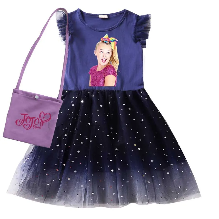 ТРАПЕЦИЕВИДНОЕ ПЛАТЬЕ JOJO Siwa для маленьких девочек, платья с коротким рукавом и сумочкой, летняя одежда
ТРАПЕЦИЕВИДНОЕ ПЛАТЬЕ JOJO Siwa для маленьких девочек, платья с коротким рукавом и сумочкой, летняя одежда