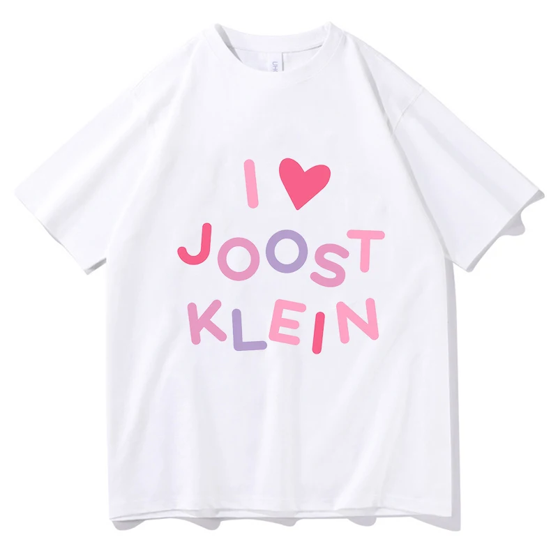 Hot sale Eurovision 2024 I Love Joost Fashion T-Shirts Men Women Vintage Short Sleeve T-shirt Unisex Casual Oversized Tops Tees
Hot sale Eurovision 2024 I Love Joost Fashion T-Shirts Men Women Vintage Short Sleeve T-shirt Unisex Casual Oversized Tops Tees