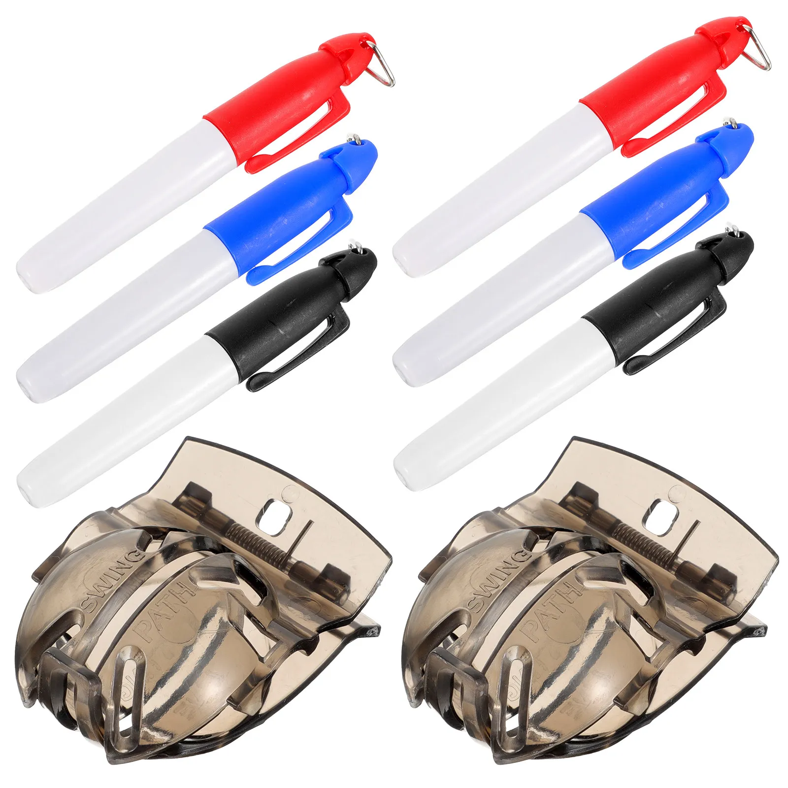 1Set Golf Ball Alignment Tool Set Reusable Stencil Marker for Easy Precise Line Drawing Improved Shot Accuracy and Consistent
1Set Golf Ball Alignment Tool Set Reusable Stencil Marker for Easy Precise Line Drawing Improved Shot Accuracy and Consistent