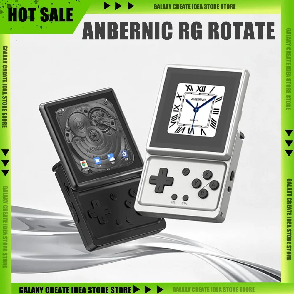 ANBERNIC RG Rotate 3.5" IPS Android Handheld Game Console WiFi 3GB+32GB Portable Player 720×720 T618 Retro Gaming Emulator Gifts
ANBERNIC RG Rotate 3.5" IPS Android Handheld Game Console WiFi 3GB+32GB Portable Player 720×720 T618 Retro Gaming Emulator Gifts