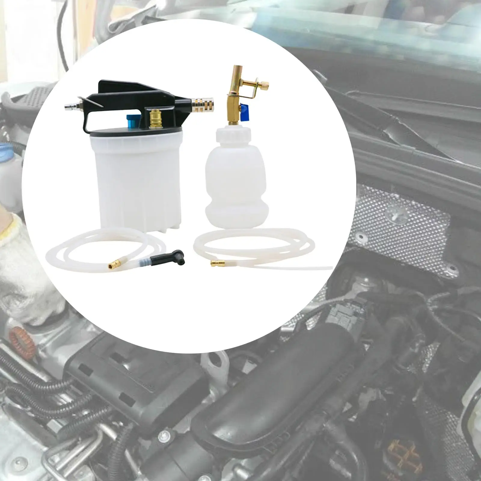 Car Brake Oil Change Set with Hose Tool Easy to Carry Refilling Bottle Pneumatic Brake Fluid Pump Replacements for Truck
Car Brake Oil Change Set with Hose Tool Easy to Carry Refilling Bottle Pneumatic Brake Fluid Pump Replacements for Truck