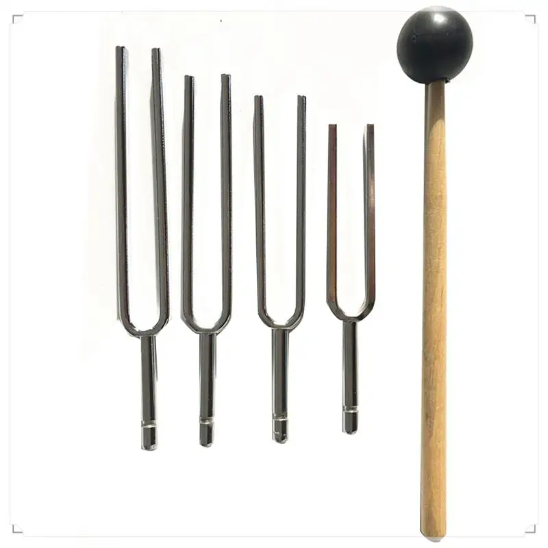 4Pcs Accurate Frequency 256Hz 320HZ 384HZ 512Hz Music Tuning Fork Set Music Flat Fork Measure Gauge With Hammer Easy To Use
4Pcs Accurate Frequency 256Hz 320HZ 384HZ 512Hz Music Tuning Fork Set Music Flat Fork Measure Gauge With Hammer Easy To Use