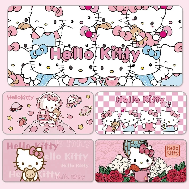 Kawaii Hello Kitty Mouse Pad Large Cute Cartoon Pink Mousepads Non-slip Durable Keyboard Mouse Pad for Office Computer Desk Pad
Kawaii Hello Kitty Mouse Pad Large Cute Cartoon Pink Mousepads Non-slip Durable Keyboard Mouse Pad for Office Computer Desk Pad