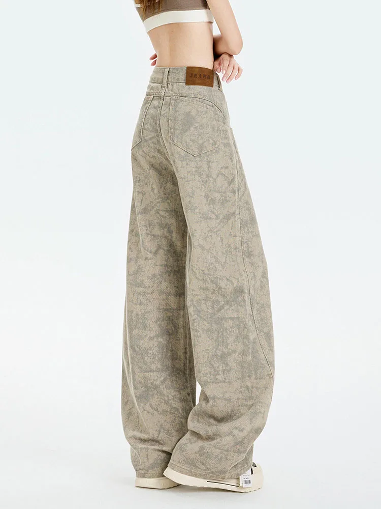 High Waist Wide Leg Jeans Women's Straight Cut Loose Slimming Casual Cotton Polyester Blend Spring 2026 New Design
High Waist Wide Leg Jeans Women's Straight Cut Loose Slimming Casual Cotton Polyester Blend Spring 2026 New Design