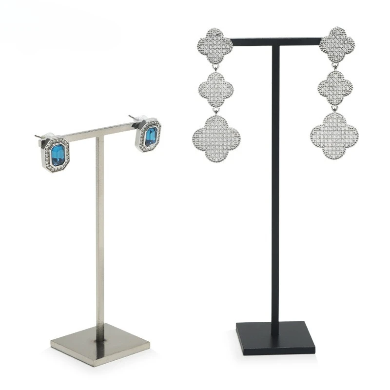 Gold/Black/Sliver Metal Earrings Display Stand Stud Earrings Shelf Jewelry Display Stand Live Vertical Creative Jewelry
Gold/Black/Sliver Metal Earrings Display Stand Stud Earrings Shelf Jewelry Display Stand Live Vertical Creative Jewelry