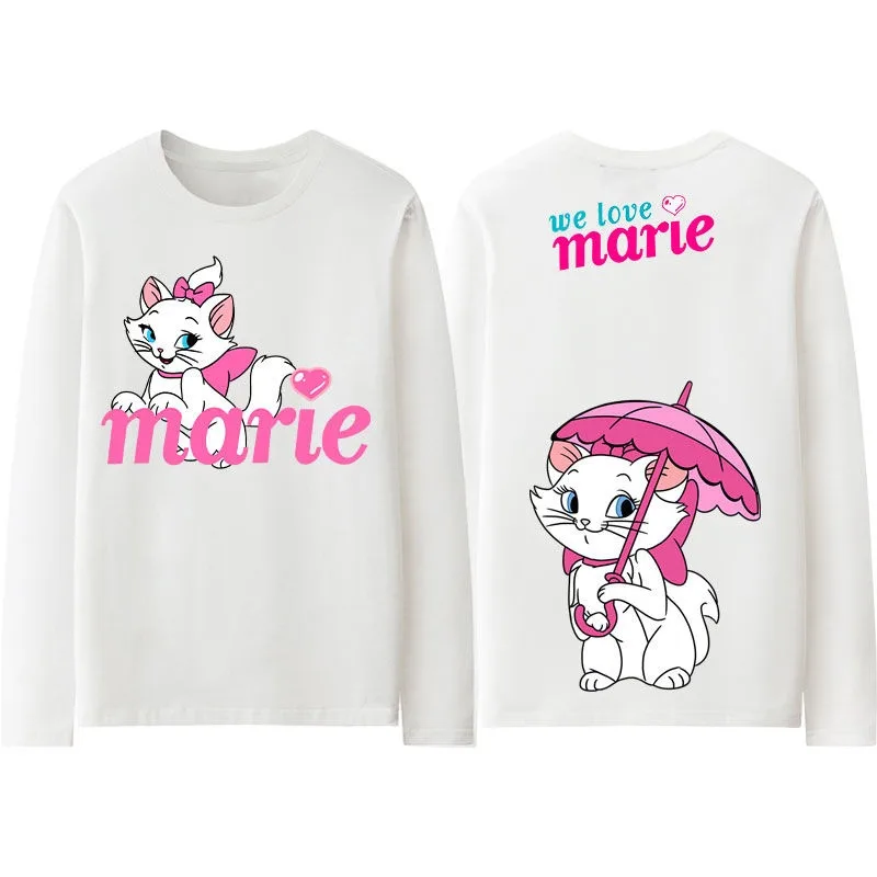 Новинка 2025, топ Disney Kawaii с героями мультфильмов, женская футболка с узором Мэри, женская дышащая быстросохнущая белая готическая футболка 
Новинка 2025, топ Disney Kawaii с героями мультфильмов, женская футболка с узором Мэри, женская дышащая быстросохнущая белая готическая футболка