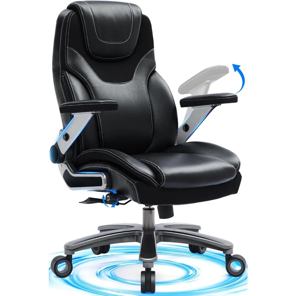 Big and Tall Office Chair with 5D Adjustable Arms, 600lbs Fabric and PU Leather Ergonomic Executive Office Chair with Adjustable
Big and Tall Office Chair with 5D Adjustable Arms, 600lbs Fabric and PU Leather Ergonomic Executive Office Chair with Adjustable