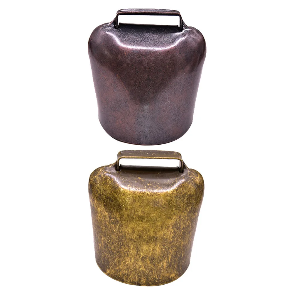 2Pcs Cattle Sheep Farming Accessories Grazing Supplies Iron Bells Anti lost Bells Small Size Thick Bell Hanging Decor Premium
2Pcs Cattle Sheep Farming Accessories Grazing Supplies Iron Bells Anti lost Bells Small Size Thick Bell Hanging Decor Premium