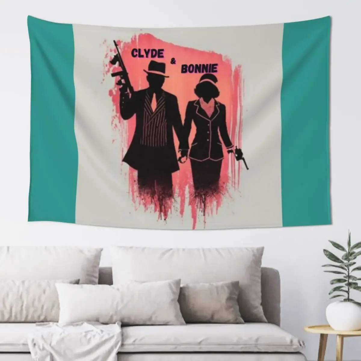 Clyde & Bonnie Tapestry Room Decorations Aesthetic Decoration For Bedroom Tapestry
Clyde & Bonnie Tapestry Room Decorations Aesthetic Decoration For Bedroom Tapestry