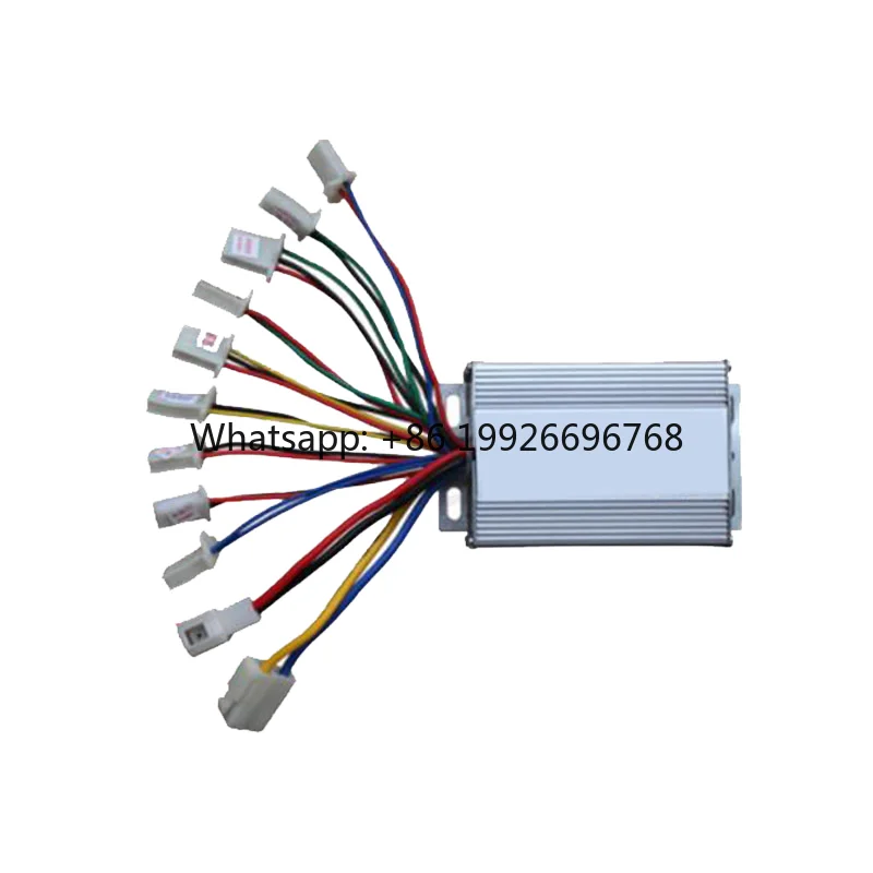 Brushed Motor Controller 24V 36V 48V 350W 500W DC Brush Controller Reversible for Electric Scooter
Brushed Motor Controller 24V 36V 48V 350W 500W DC Brush Controller Reversible for Electric Scooter